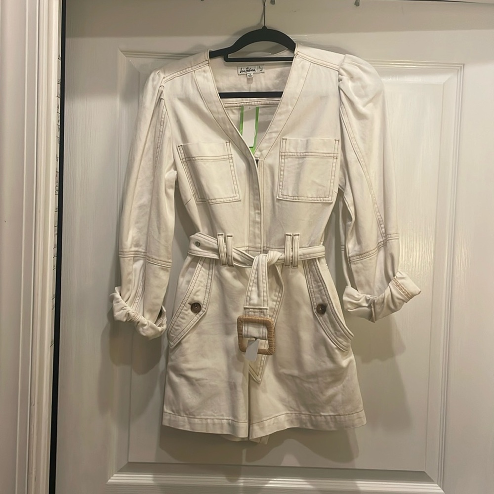 Sam Edelman romper with belt
